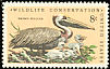 Brown Pelican Pelecanus occidentalis  1972 Wildlife conservation 4v set