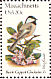 Black-capped Chickadee Poecile atricapillus  1982 State birds and flowers 50v sheet, p 10½x11
