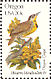 Western Meadowlark Sturnella neglecta  1982 State birds and flowers 50v sheet, p 10Â½x11