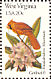 Northern Cardinal Cardinalis cardinalis  1982 State birds and flowers 50v sheet, p 10Â½x11