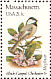 Black-capped Chickadee Poecile atricapillus  1982 State birds and flowers 50v sheet, p 11