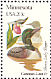 Common Loon Gavia immer  1982 State birds and flowers 50v sheet, p 11