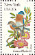 Eastern Bluebird Sialia sialis  1982 State birds and flowers 50v sheet, p 11