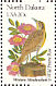 Western Meadowlark Sturnella neglecta  1982 State birds and flowers 50v sheet, p 11