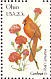 Northern Cardinal Cardinalis cardinalis  1982 State birds and flowers 50v sheet, p 11