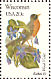 American Robin Turdus migratorius  1982 State birds and flowers 50v sheet, p 11