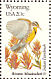 Western Meadowlark Sturnella neglecta  1982 State birds and flowers 50v sheet, p 11