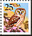 Northern Saw-whet Owl Aegolius acadicus  1988 Definitives Booklet