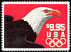 Bald Eagle Haliaeetus leucocephalus  1991 US olympic festival 