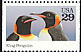 King Penguin Aptenodytes patagonicus  1992 Wild animals 5v booklet
