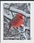 Northern Cardinal Cardinalis cardinalis  2020 Winter scenes 2x10v booklet, sa