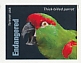 Thick-billed Parrot Rhynchopsitta pachyrhyncha  2023 Endangered species 20v sheet, sa