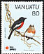 Pacific Robin Petroica pusilla  1991 Phila Nippon 91 