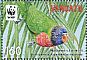 Coconut Lorikeet Trichoglossus haematodus  2011 WWF Sheet with 2 sets