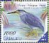Striated Heron Butorides striata  2012 Birds definitives Sheet
