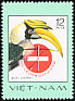 Great Hornbill Buceros bicornis  1977 Rare birds 