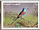 Abyssinian Roller Coracias abyssinicus  1998 Birds of Yemen Sheet