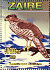 Congo Serpent Eagle Circaetus spectabilis  1996 Birds of prey Sheet