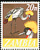 Grey Crowned Crane Balearica regulorum  1968 Definitives 