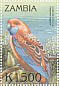 Crimson Rosella Platycercus elegans  2000 Birds of the tropics 8v sheet