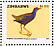 African Swamphen Porphyrio madagascariensis  2007 Birds of Zimbabwe Sheet